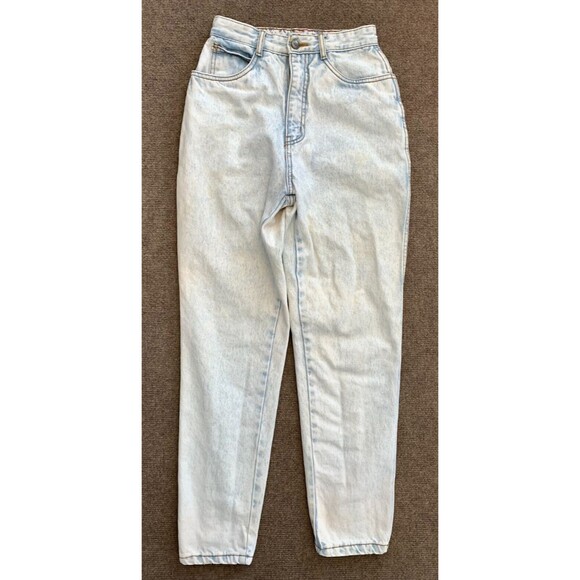 Rio by Stephen Mardon Denim - Rio Stephen Mardon 80s Jeans Womens 7 High Waisted Mom Acid Washed Blue Denim